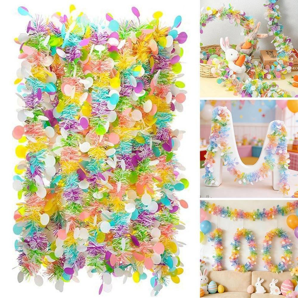 Fashion 2M Easter Hanging Garlands Festival Ornament DIY Wreath Crafts Stage Home Decoration Easter