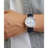 [Citizen Q&Q] Wristwatch, Analog, Waterproof, Leather Strap, QB38-314, Men's, White
