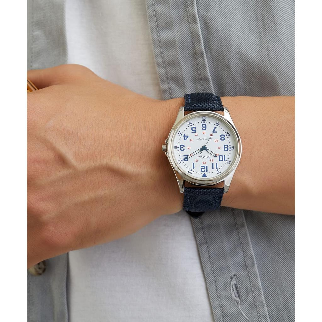 [Citizen Q&Q] Wristwatch, Analog, Waterproof, Leather Strap, QB38-314, Men's, White