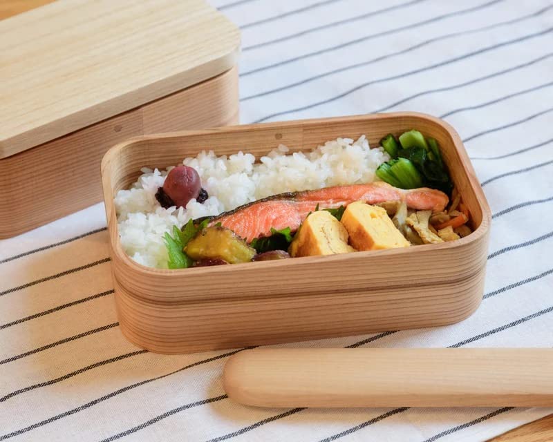 Mitsuboshi Bento Box 750ml Wappa Bento That Is Washable with Detergent and Easy To Clean Made In Japan