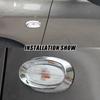 For Nissan Qashqai Dualis 2010 2011 2012 2013 Chrome Side Light Turn Signal Lamp Cover Trim Car Styling Kit Sticker Accessories