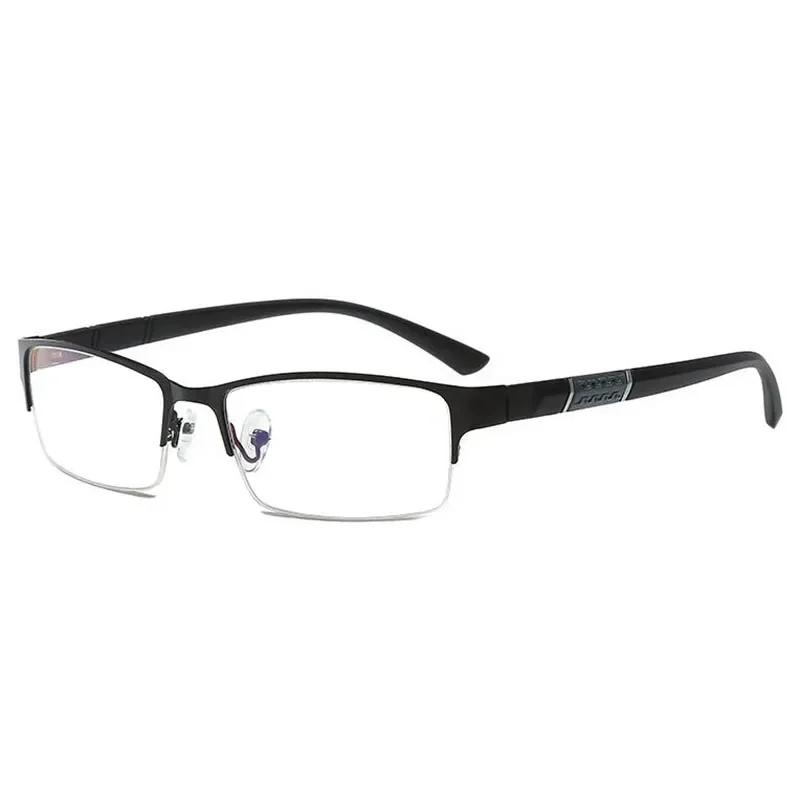 Half Metal Frame Nearsighted Glasses Unisex Myopia 0  -1 -1.5 -2 -2.5 -3 -4 -5 -6  Finished Products Number Degrees Glasses