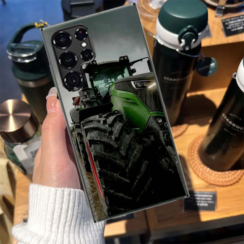 

Farm Machinery Harvesters Cases Phone Case for Samsung Galaxy S26 Ultra S25 Edge S24 S23 FE S21 Plus S20 S22 S10 Cover TPU Capa Samsung S23 Ultra