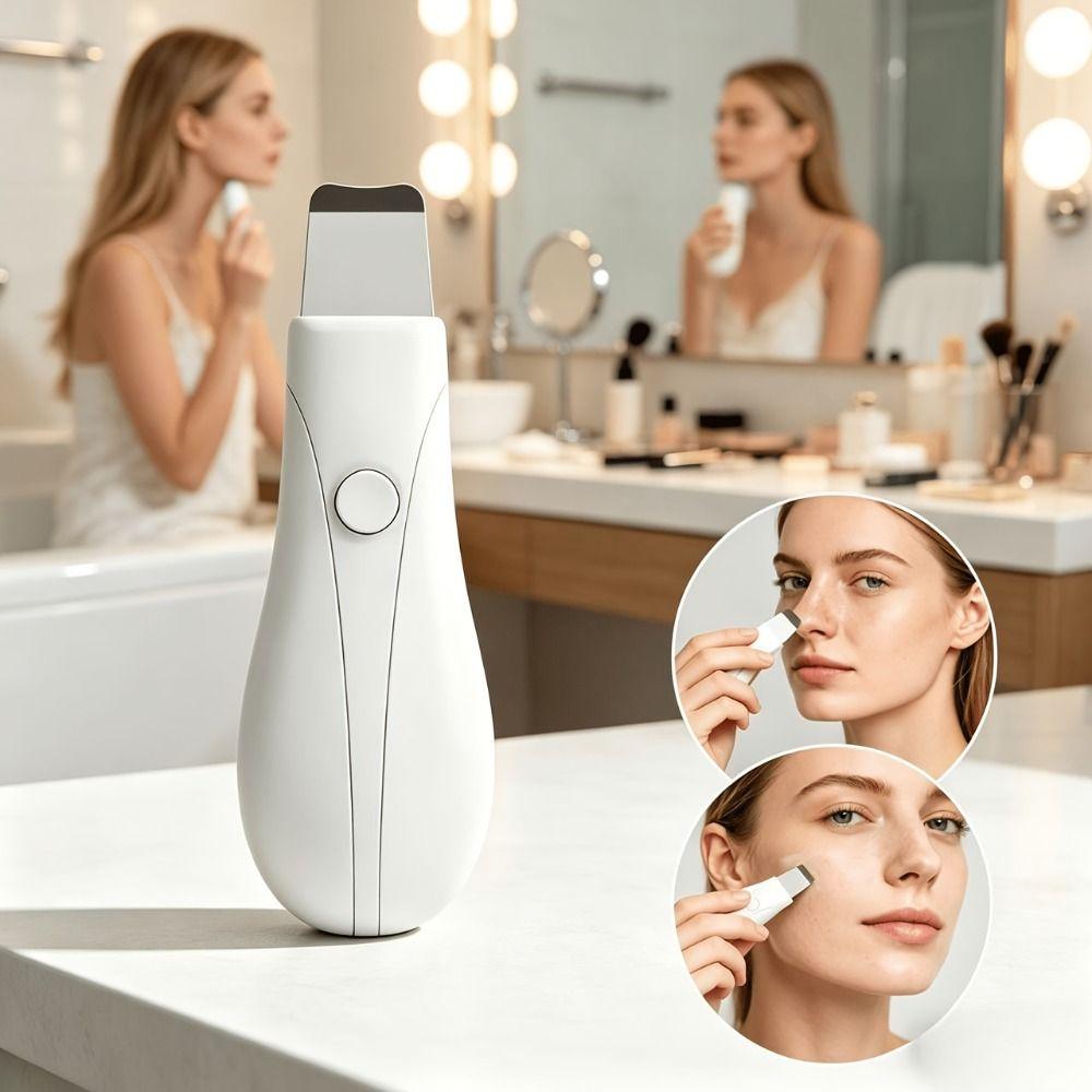 Portable Skin Purifier Ultrasonic Pore Cleaner Lifting Massager Skin Cleaner Home