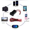 12V24V 2.1A Dual USB Port Car Charger Power Adapter Socket for Toyota Cellphone