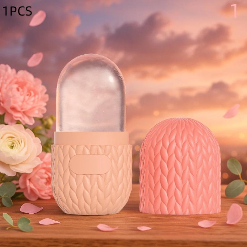 Silicone Face Ice Roller Mold for Facial Skincare,Cold Therapy Ice Massager for Puffiness,Redness & Skin Tightening