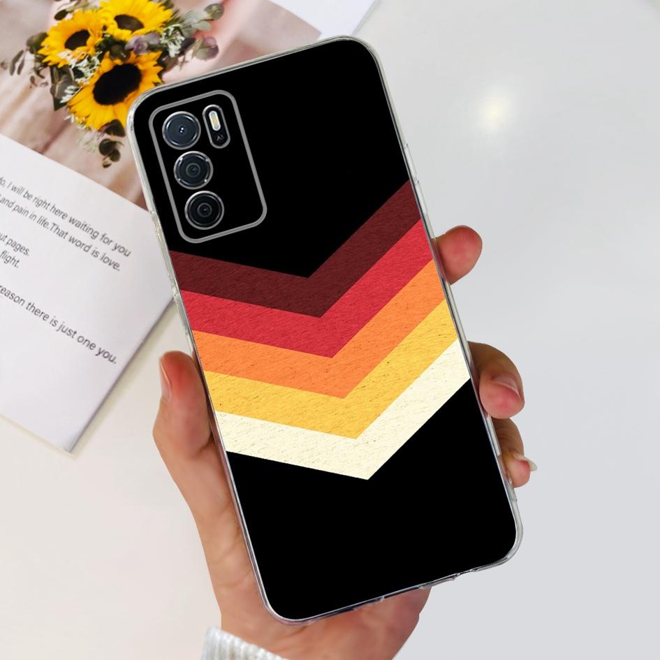 For OPPO A54S Case CPH2273 Back Cover Luxury Marble Cartoon Soft Silicone Phone Case For OPPO A16 CPH2269 A16S CPH2271 Funda New