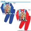 [Airin] Number One Sentai Gojuger Glowing Smooth Pajamas, 120cm, Blue, 572