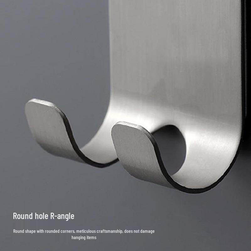 Stainless Steel Razor Stand & Hook for Manual Razors