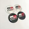 4Pcs 56mm GR Sport Logo Car Wheel Center Hub Caps Stickers Rim Decal For Toyota Corolla 86 Supra CHR Yaris Camry Prius Rav4 Auto