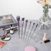 2Pcs Pen Holder Stand for Desk, Clear Pen Display Stand Pen Holder with 6 Slots, Makeup Brush Stand Rack Pen Stand Storage, Eyebrow Pencil Organizer