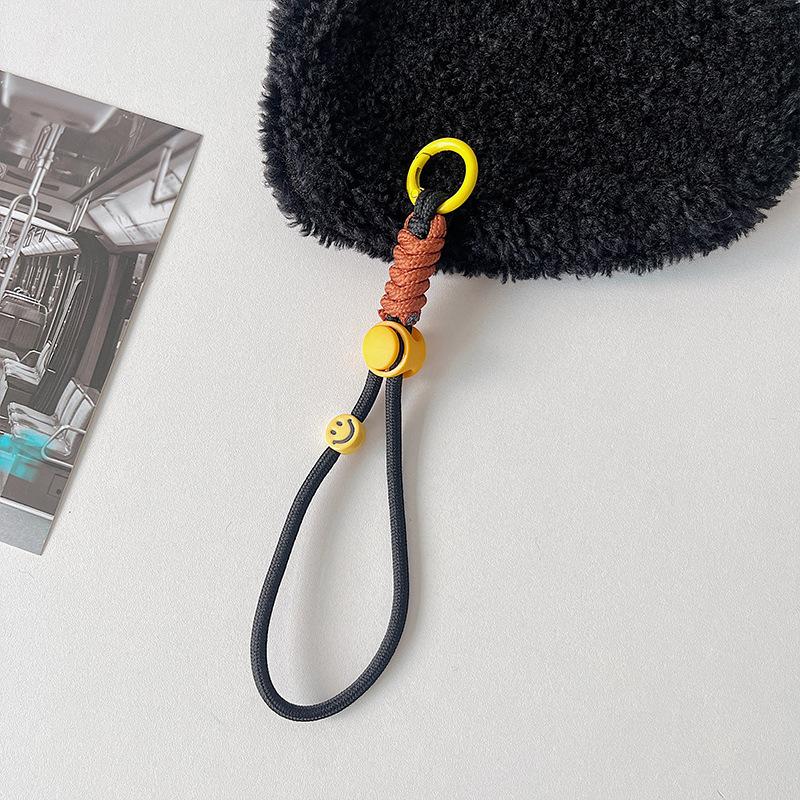 Módní klíčenka kreativní pletená klíčenka na šňůrku pro pouzdro na telefon pro ženy proti ztracení uzlu lano popruh klíčenky od auta diy příslušenství
