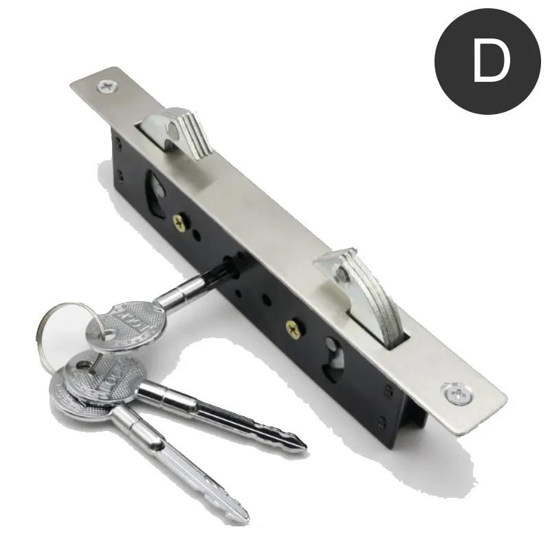 Invisible/Mortise lock,Sliding Door Invisible Hook lock,Alloy Lock body,For Framed Glass Door,strong, durable,Door Hardware