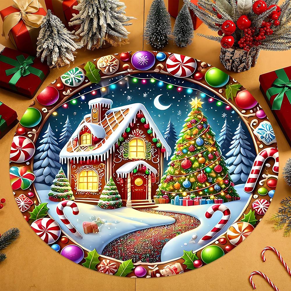 Christmas Area Rugs: Cozy Decor for Your Holiday Home Bedroom room floor mats New Year home decoration