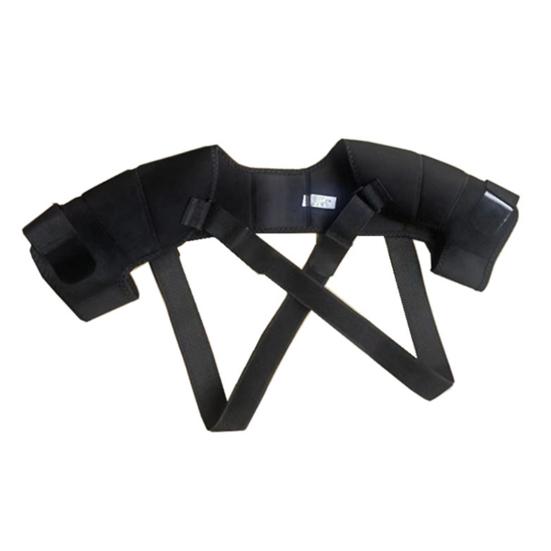 Sports Double Shoulder Brace Adjustable Breathable Chronic Tendinitis Pain Relief Men Women Shoulder Compression Strap