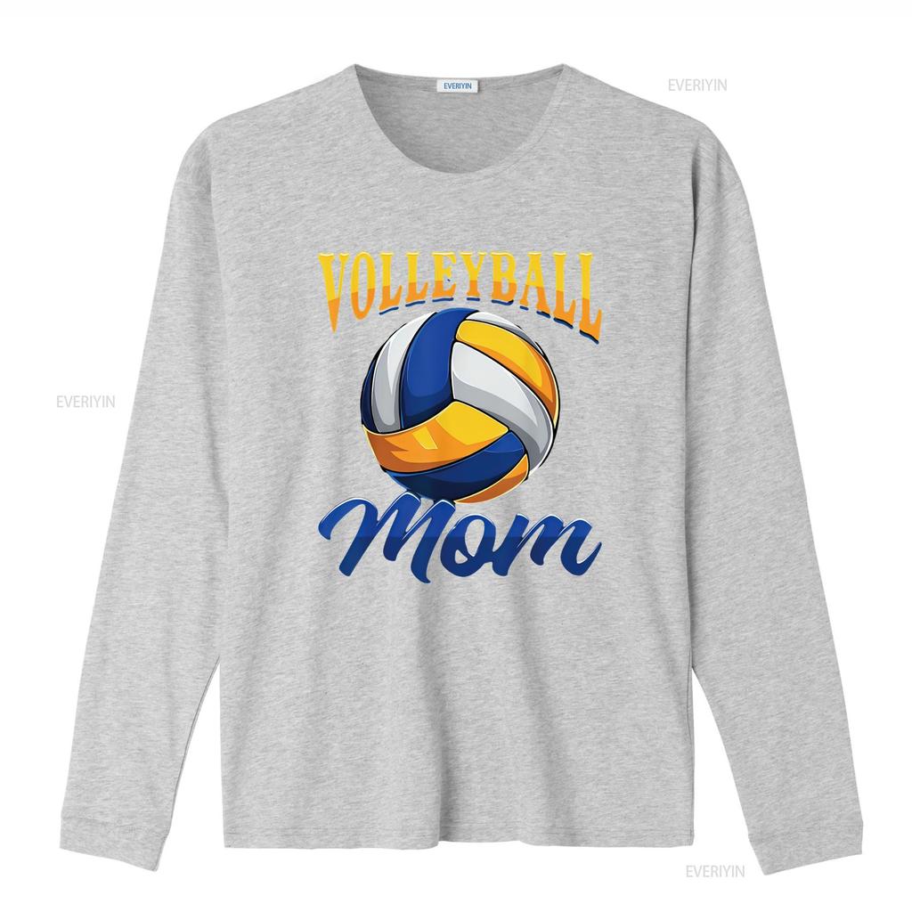 Volleyball Mom T Shirt vintage Washed Stylish homme Comfortable Unisex Soft Breathable Top For Everyday Wear streetwear