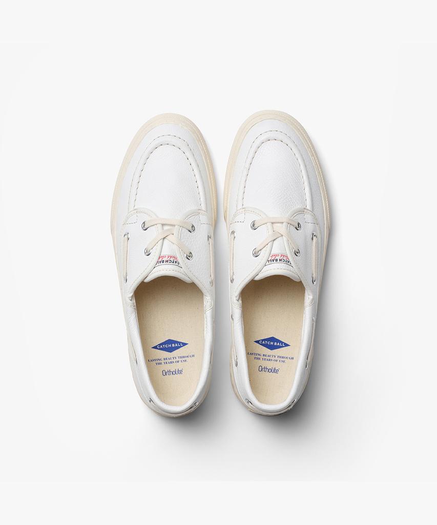 Catch Ball Y-01 Leather_White
