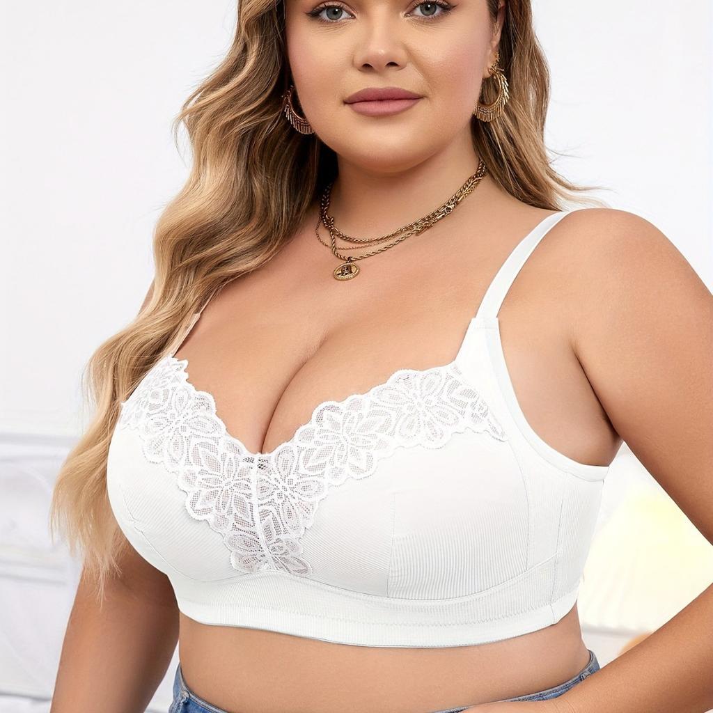 Large Size Push-up Comfortable Underwear for Big Breasts Small Adjustment Underwire Sexy Women's Bra