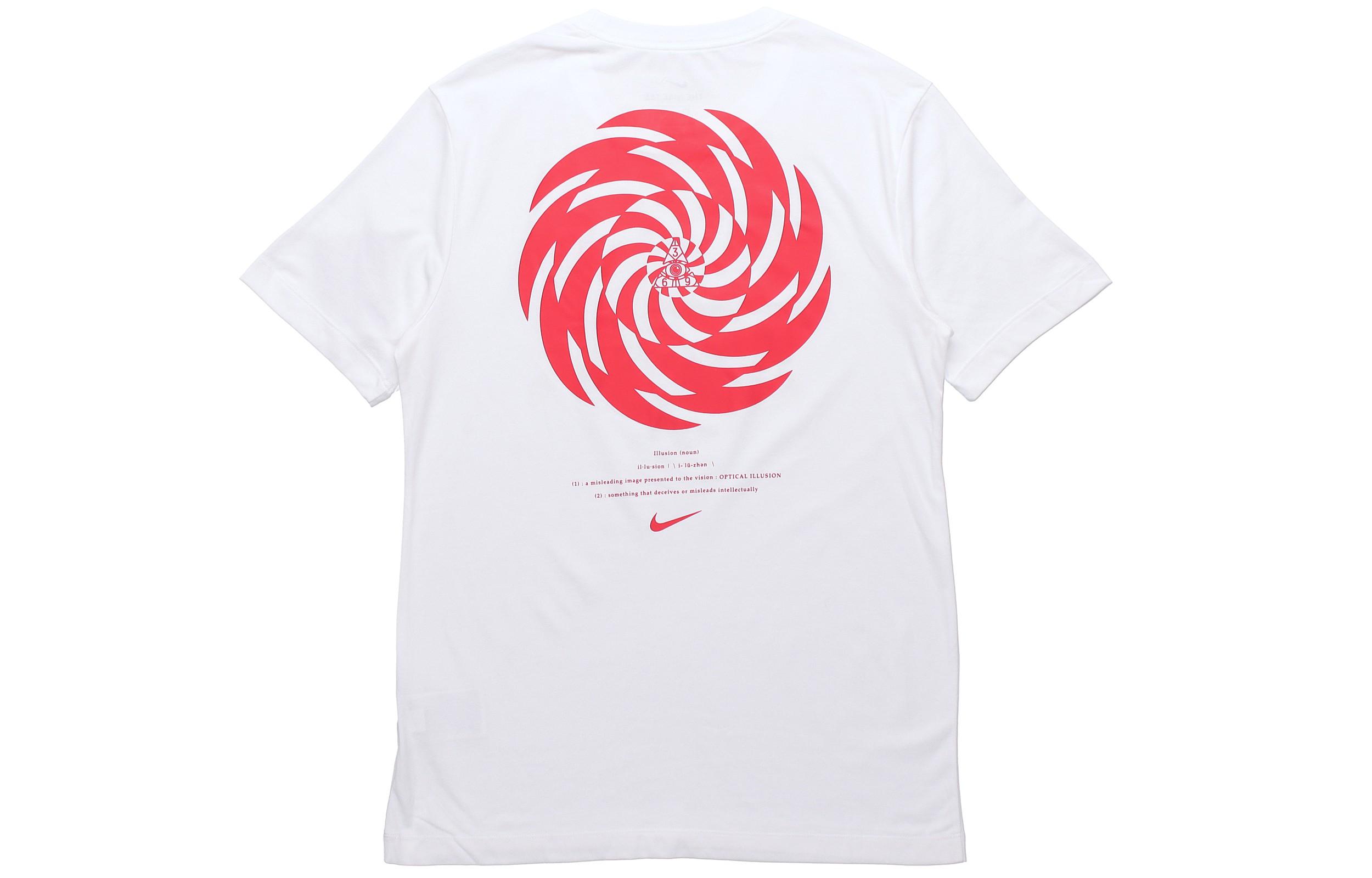 

Nike T Shirts Men s White Crew Neck Moderate Straight Fit CV1062-100 XXXL