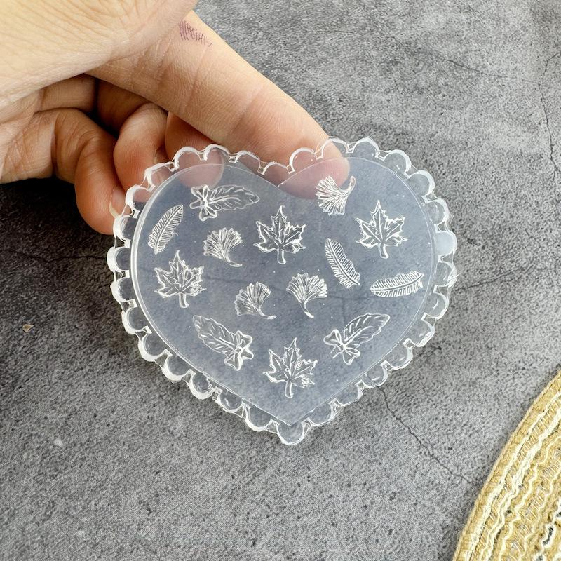 

Пищевые силиконовые формы для нейл-арта: Дизайн с ракушками, бабочками и розами