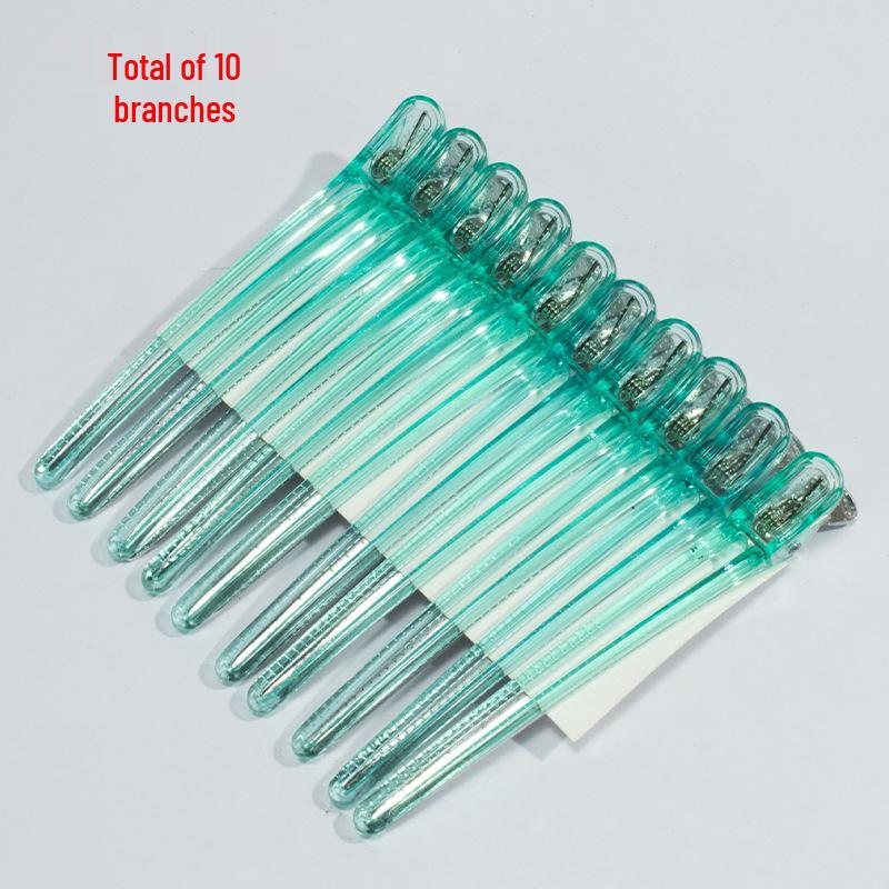 Stylist Clips: Versatile Duckbill Clips for Sectioning, Coloring, Cutting, and Professional Hairdressing.