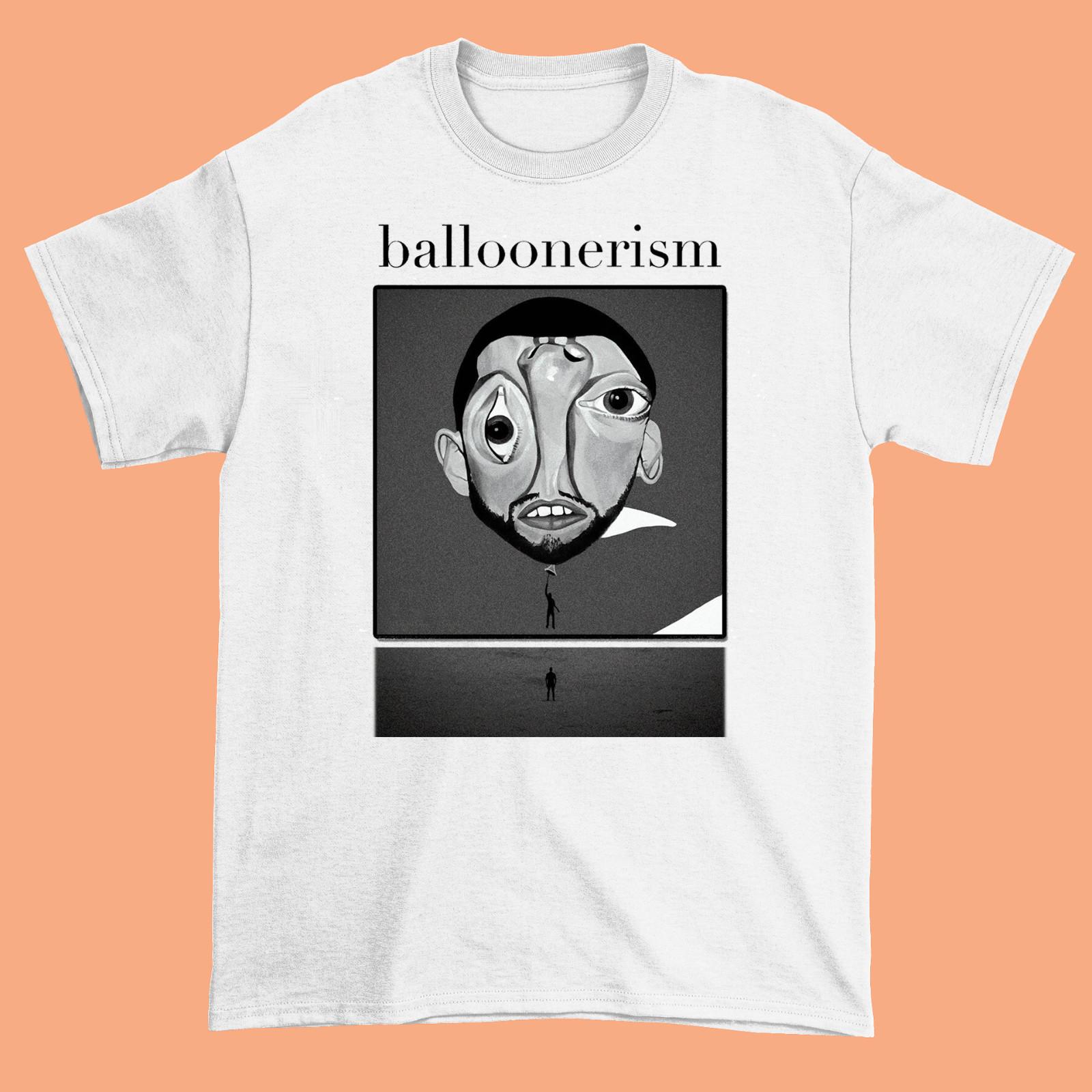 Rare Balloonerism Mac Miller White Unisex S-234XL Shirt XL