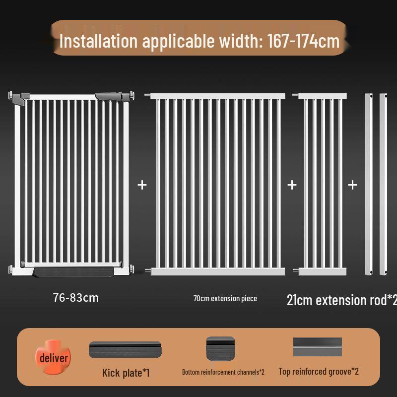 Secure Cat-Proof Indoor Pet Barrier: Encrypted, Elevated Fence—Punch-Free Design for Cats and Dogs, Ideal for Balconies and Partitions.