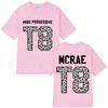 Tate Mcrae Tour T8 Leopard Graphic Print Oneck Tee Shirt Unisex Wounisex 100 Cotton Short Sleeve Tshirts Unisex Hiphop Summer Tops