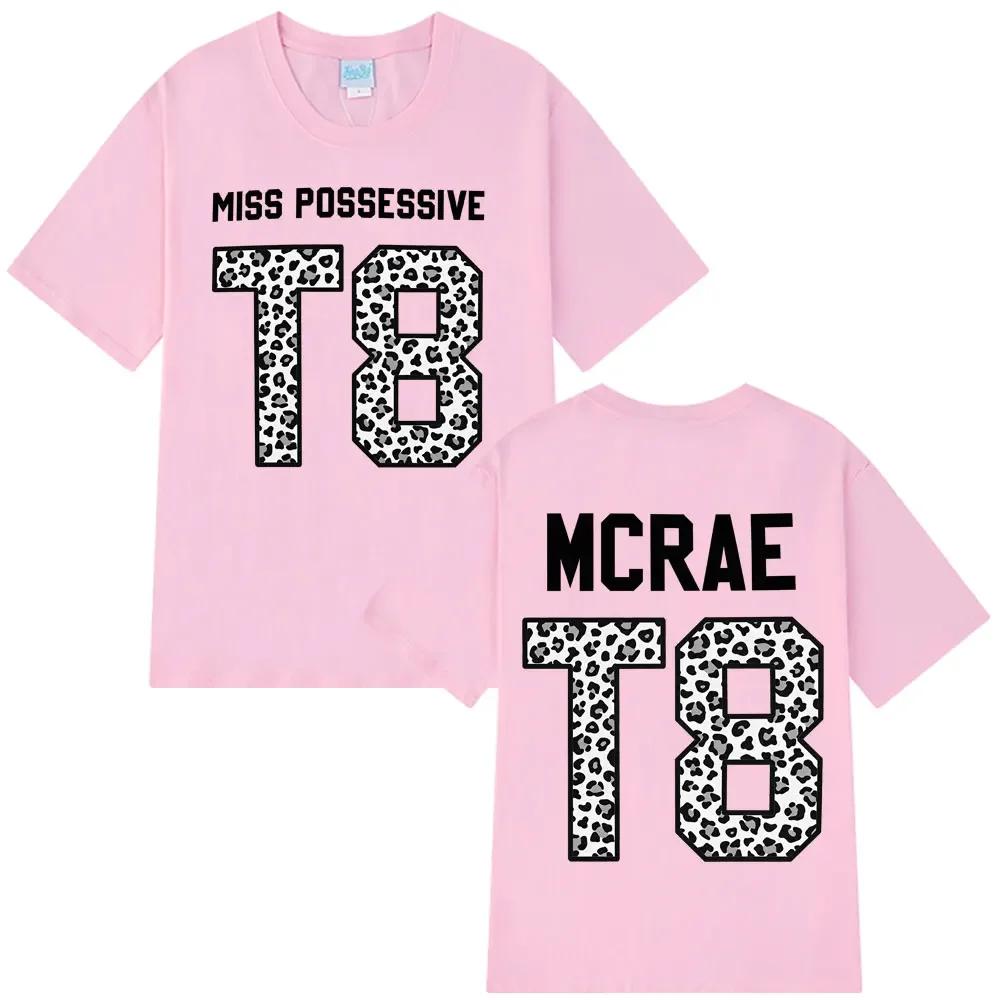 Tate Mcrae Tour T8 Leopard Graphic Print Oneck Tee Shirt Unisex Wounisex 100 Cotton Short Sleeve Tshirts Unisex Hiphop Summer Tops
