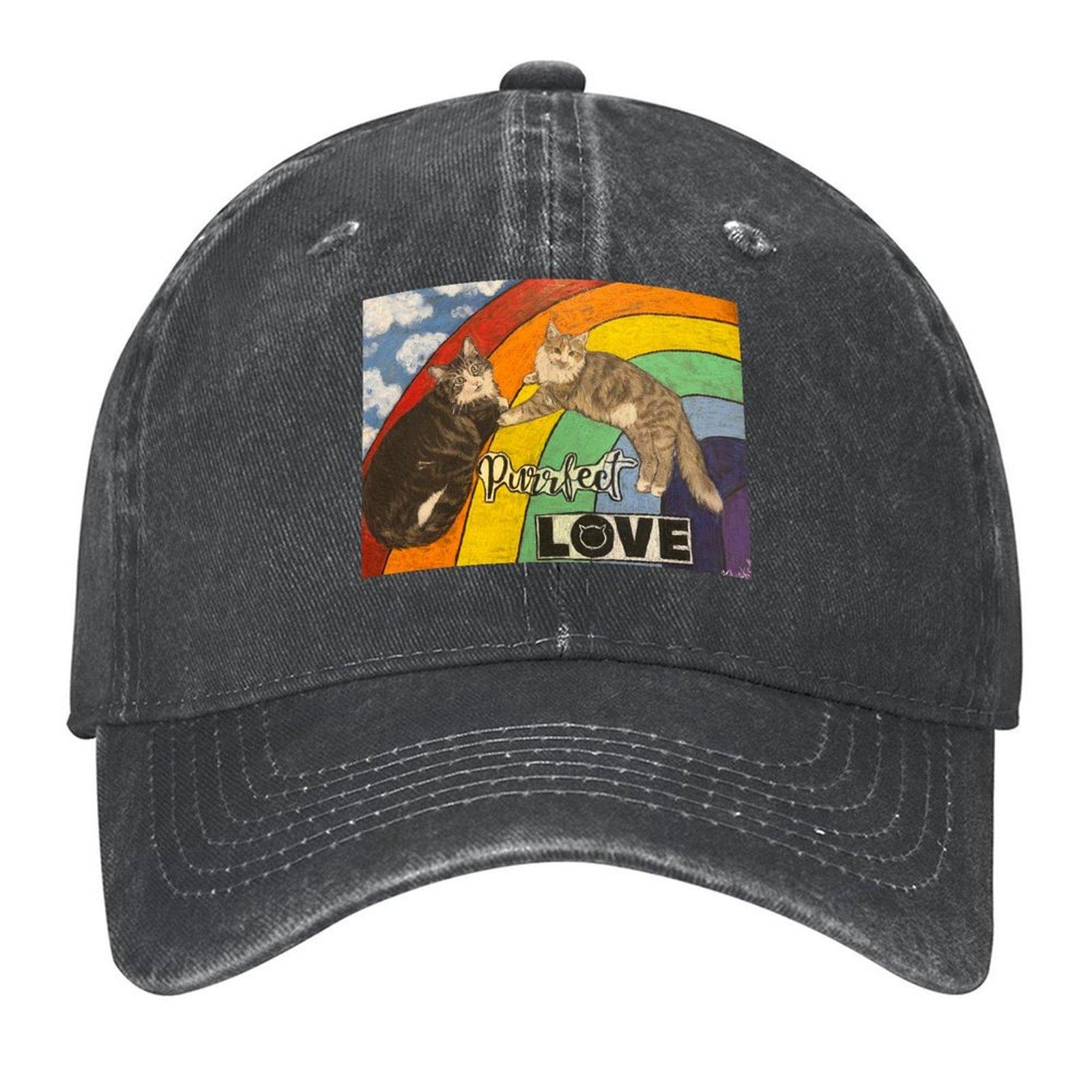 

2026 Purrrfect Love Baseball Cap Luxury Caps Hats On Offer Golf Hat Fishing Caps Man Hats Woman Men s