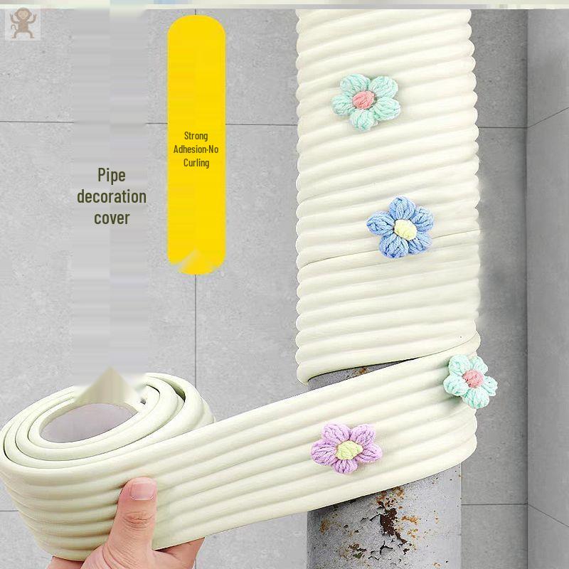 Decorative Sleeve for Concealing Gas and Downpipes