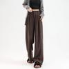 TonLion 2024 Women's Casual Loose Pleated Straight-Leg Pants