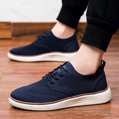 Fashion 2025 New Mesh Breathable Walking Shoes for Men Slip On Lightweight Fashion Trend Shoes for Summer Comfortable Non slip sneakers