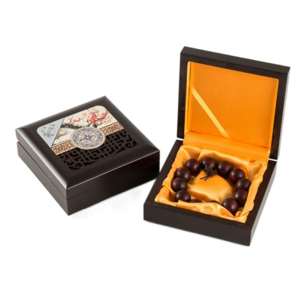 Bracelet Necklace Jewelry Display Box Pedant Vintage Trinket Case Wooden Jewelry Box  Gift Box