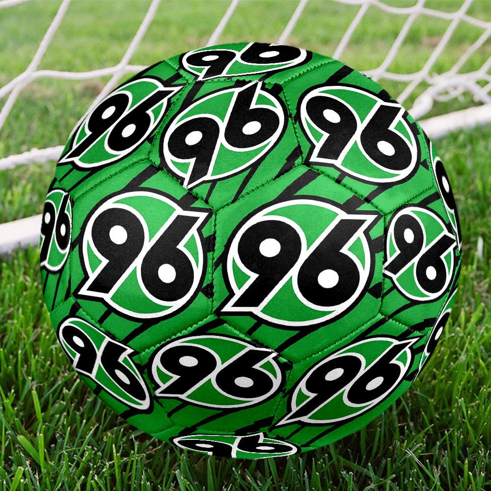 Hannover 96 Fußball-Print Größe 5 Fußball, Standard-Spielball für Sportspiele und Mannschaftstraining, Ideales Geschenk für Fußballfans