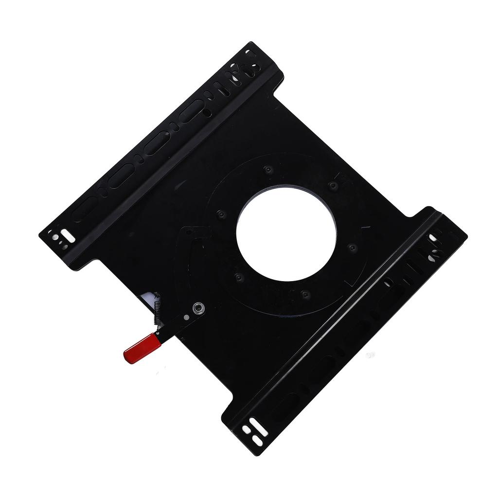 Car Seat Swivel Mount Plate 360 Degrees  Rotation Passenger Seat Swivel Base Replacement Carbon Steel Seat Turntable