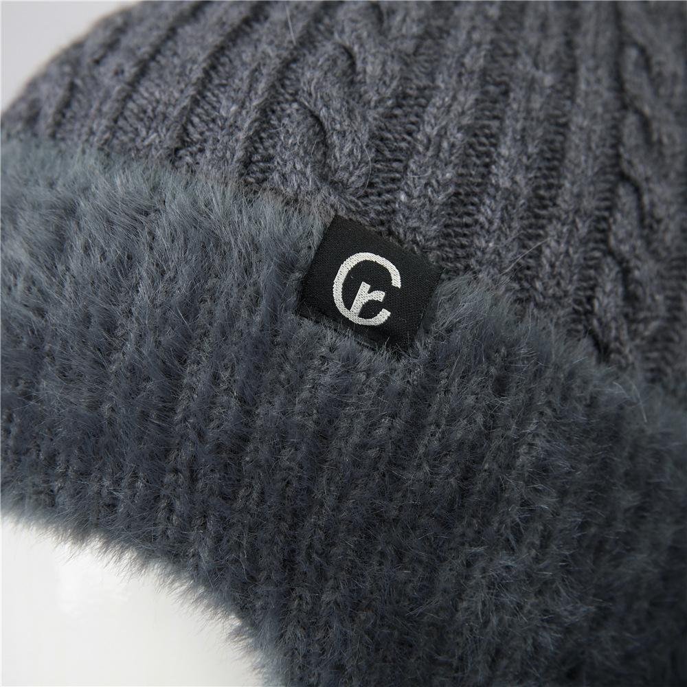 Hat female winter warm wool hat winter hat male ear protector