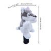 Golf Driver Headcover Furry Animal Cute Soft Club Cover