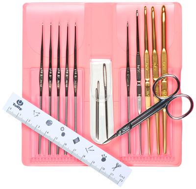 Tulip Classic 3 Crochet and Lace Hooks Set 15-Piece TCK-003
