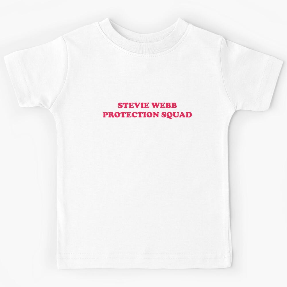 stevie webb protection squad Kids T-Shirt 100