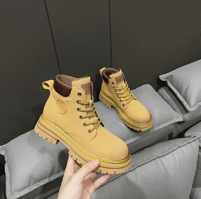

Martin boots men s autumn new trendy high-top men s shoes outdoor casual couple same tooling short boots men s snow boots 44