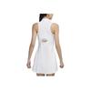 Nike Dri-Fit Court Victory Solid Versatile Comfortable Casual Tennis Sleeveless Dress Women Dresses White DD8731-100