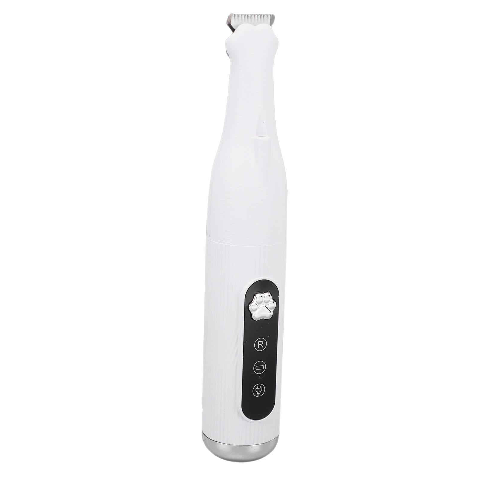 

Dog Paws Trimmer Safety Electric Pet Paws Hair Clipper Cat Paws Shaver for Home Pet Shop белый