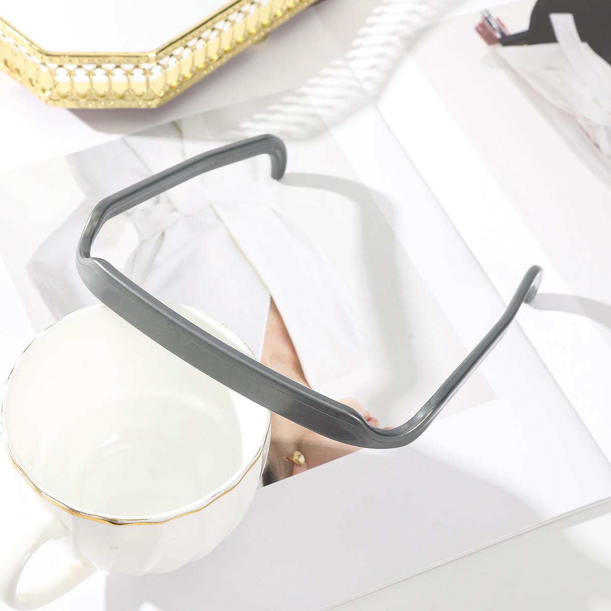 

Женская повязка на голову с квадратными очками, новинка 2023 года, универсальная повязка на голову с прижимающимися волосами, невидимая повязка на голову с вьющимися волосами, фиксированная повязка на голову с артефактом 1PC серый