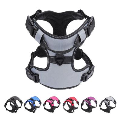 Dog Harness Vest No Pull Reflective Breathable Soft Collar With Handle for Small Big Dogs Bulldog Shepherd Pet Supplies