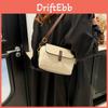 Sac bandoulière asymétrique tendance pour femme Sac à main carré élégant et petit pour l'hiver