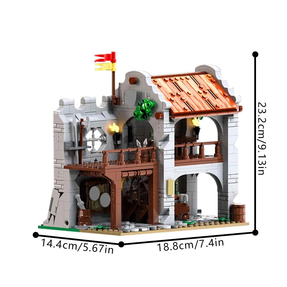 Gobricks MOC-212374 Archer's Rest (Castle Series No. 1) Building Blocks Toys Gifts