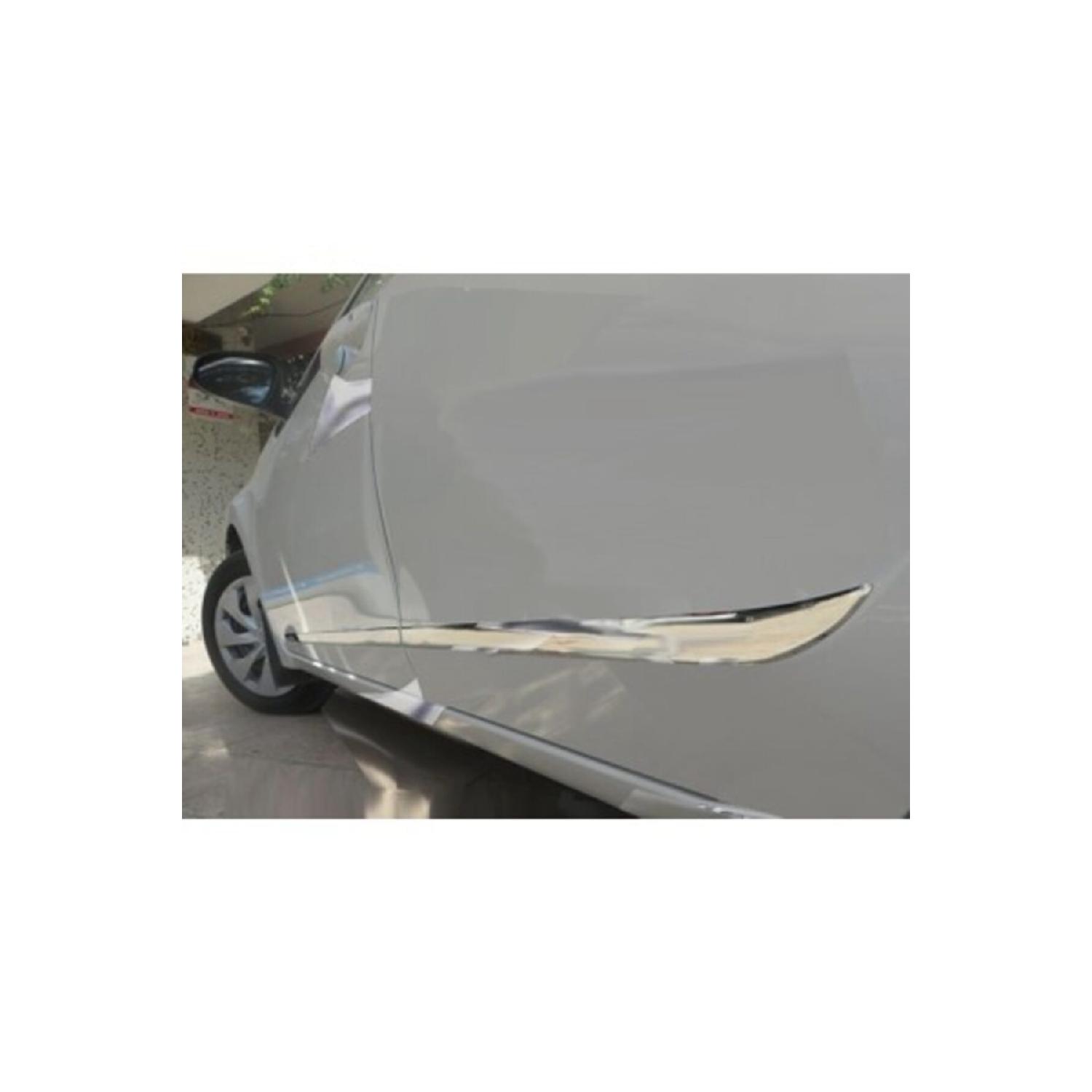 

Хромированная накладка боковой двери для Toyota Corolla, 4 шт. 2013-2018 гг.