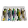5-Pack Multi-Joint Hard Jerkbaits 15g Artificial Lure Freshwater Saltwater Bass Pike