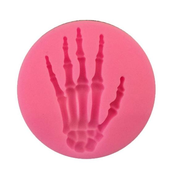 Halloween Spider Hand Pumpkin Silicone Baking Mold Fondant Fudge Cake Decors
